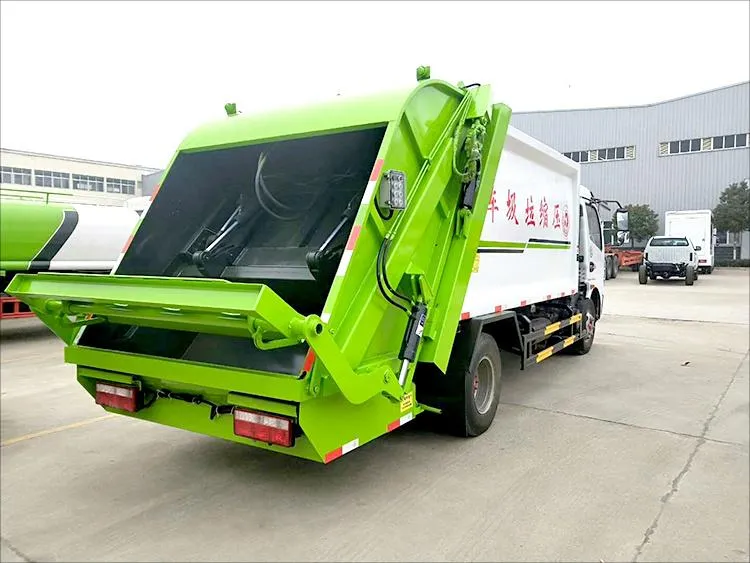 Semi-trailer Pengangkutan Sampah