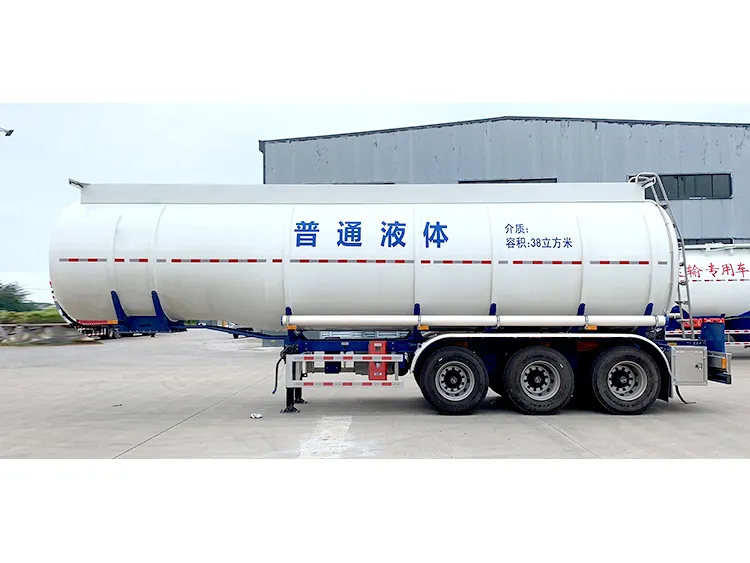 Semi-trailer pengangkutan makanan cair