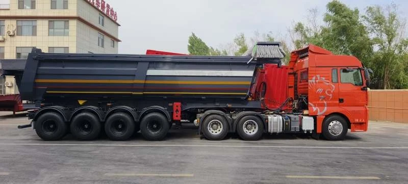 Rear Tipping Semi-trailer